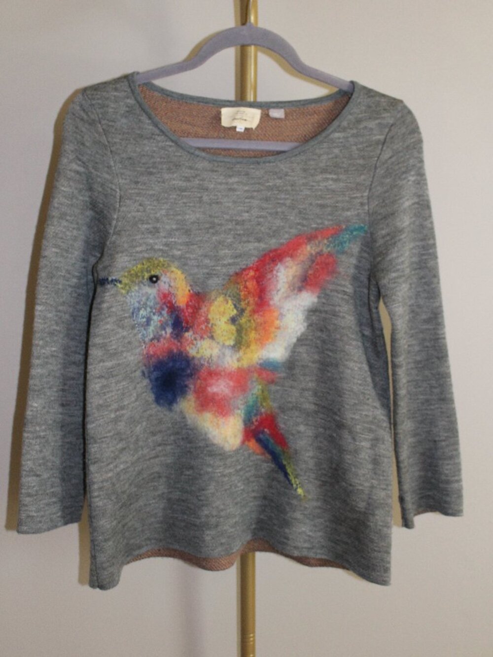 Women's Anthropologie, Starla M. Hoffman Collaboration Sweater, Size XS